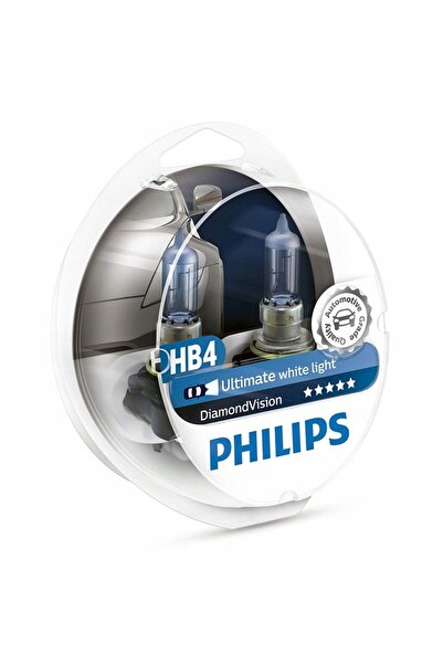 Philips Becuri Diamond Vision HB4 5000K Albe