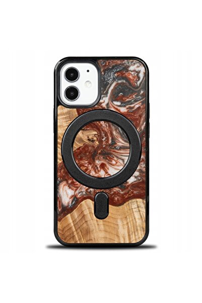 BewooDesign Husă Bewood Unique pentru iPhone 12 Mini - Planete - Venus cu Mag...