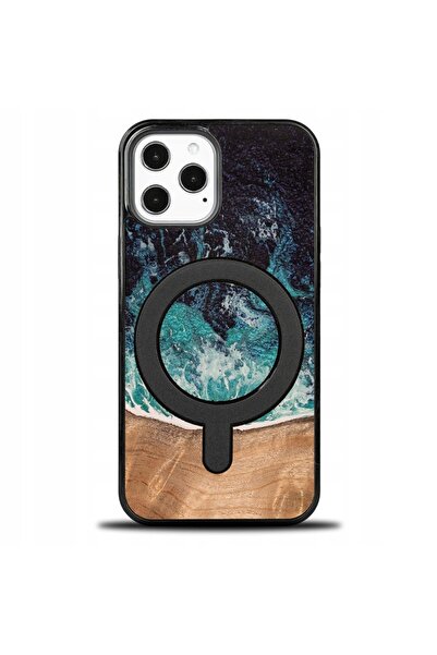 BewooDesign Husă Bewood Unique pentru iPhone 12 Pro Max - Dream Island cu Mag...