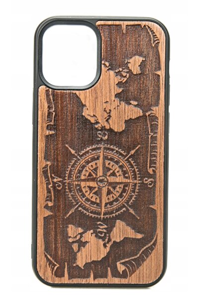 BewooDesign Husă Bewood pentru iPhone 12 Mini RÓŻA WIATRÓS MERBAU