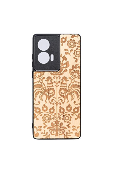 BewooDesign Husă din lemn Bewood pentru Motorola Edge 50 Fusion POLSKI FOLK A...