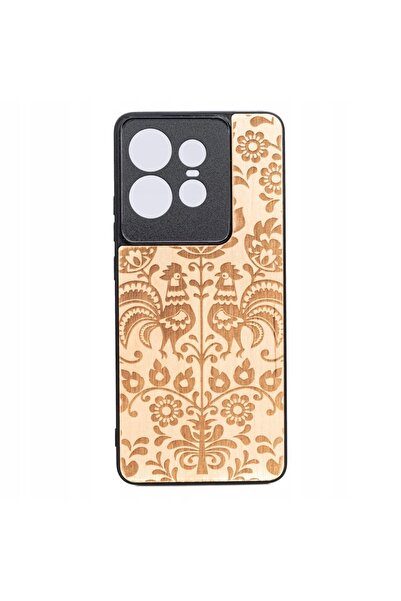 BewooDesign Husă din lemn Bewood pentru Motorola Edge 50 Pro POLSKI FOLK ANIEGRE