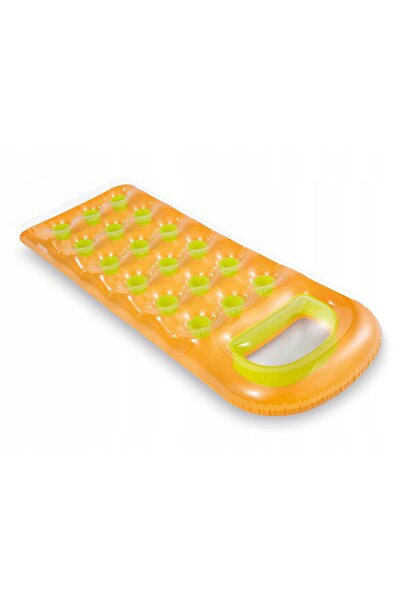 Intex Saltea de plajă gonflabilă portocalie 188x71 59895