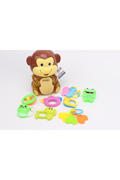 First Step Rattle Set BM5300-5B25 – Colorful Infant Sensory Development Toy S...