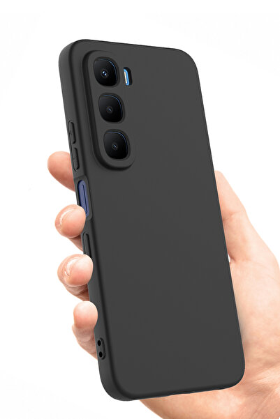 Nezih Case İnfinix Hot 60İ Uyumlu Kamera Korumalı Lansman Kadife İç Yüzeyli (...