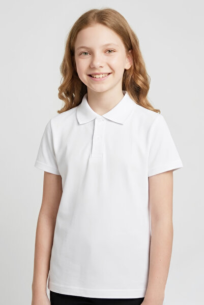 MODANINO 2-Pack T-Shirts -100% Cotton and School Style- Girls' Age 5-16 12733at