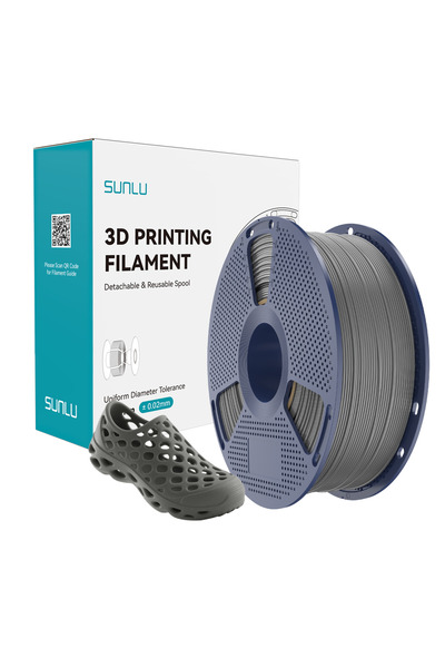 Sunlu 90A TPU Filament Gri 1.75mm 1kg