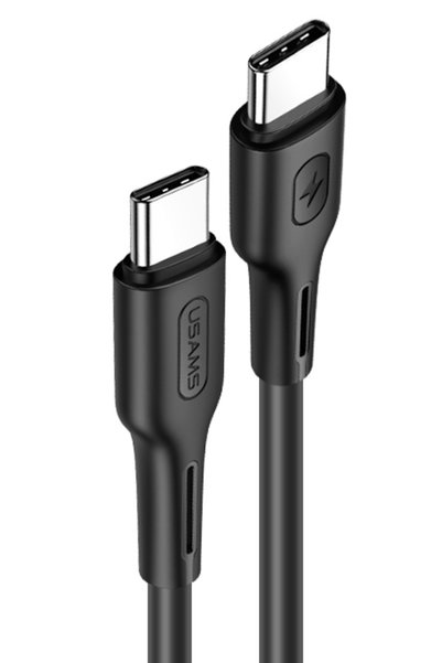 Usams Καλώδιο USB Type-C U43, 5A 100W, PD, 1.2μ, μαύρο