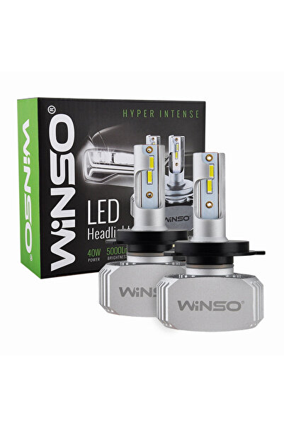 Winso Bec LED H4 12/24V, 40W, 5000 Lm 6000K, CSP Chip