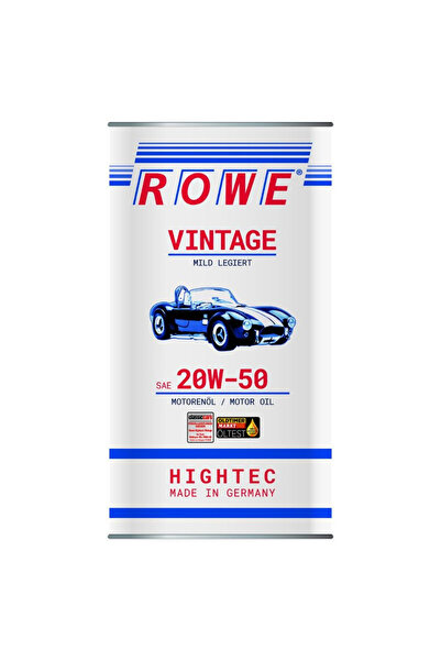 ROWE TOURING ENGINE OIL HIGHTEC VINTAGE SAE 20W50 MILD LIGHT 5L