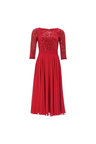 Swing Rochie de cocktail pentru femei 5AH21600 Roșu