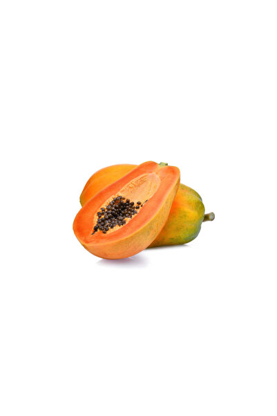 SalMall Olgun Papaya 1 Kg Taze Yerli Tatlı Turuncu Papaya Meyvesi Papaya Fruit