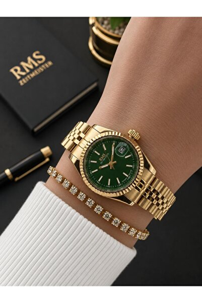 RMS Romanson Vintage Mini Case Special Cord 2 Years Guarantee 3 Atm Women Wri...