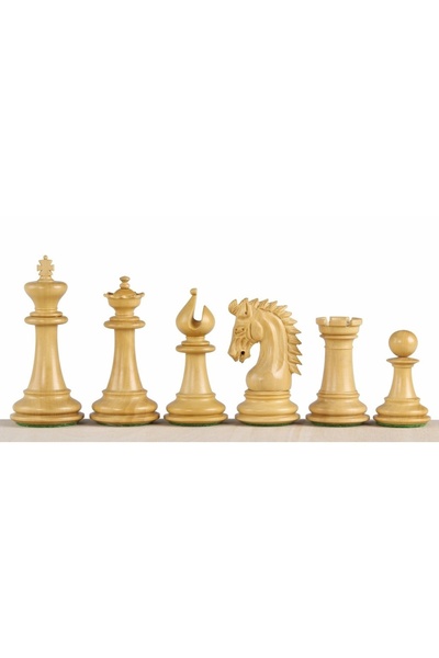 Sunrise Chess & Games Piese de șah din lemn de trandafir Sheikh de 3,75 inci