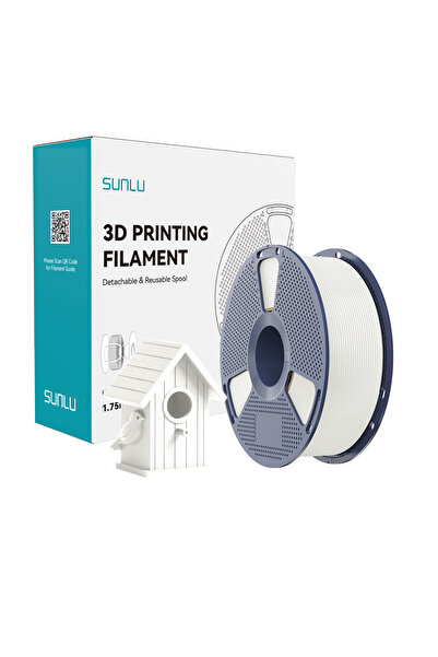 Sunlu ASA Filament Beyaz 1.75mm 1kg
