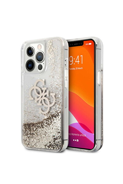 OEM Guess "4G Logo Collection" Θήκη προστασίας – iPhone 13 Pro (Clear/Glitter...