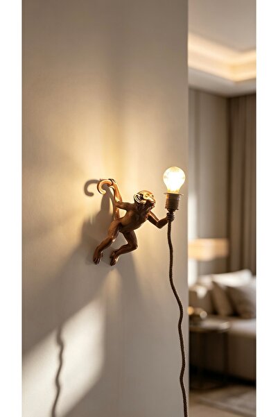 Monkey Artisan Duvar Apliği