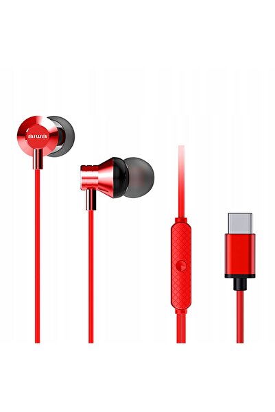 NO BRAND Căști intraauriculare AIWA ESTM-50USB-C RD Roșu