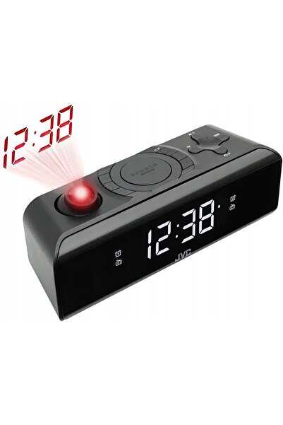 JVC Radiobudzik cu proiector RA-E211B Negru