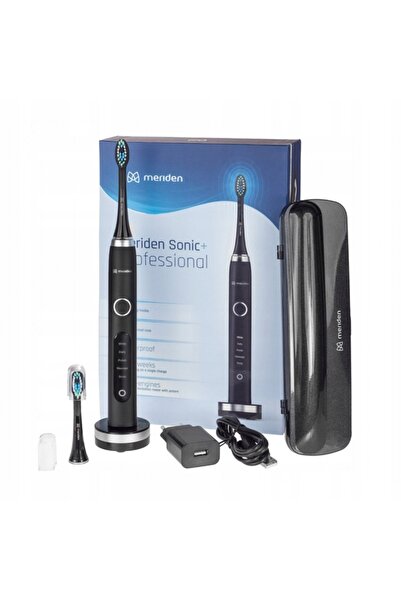 NO BRAND Perie de dinți sonică MERIDEN Sonic+ Professional Negru