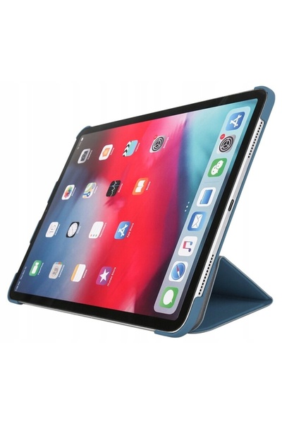 NO BRAND Husă pentru iPad Pro POMOLOGIC BookCase Granatowy
