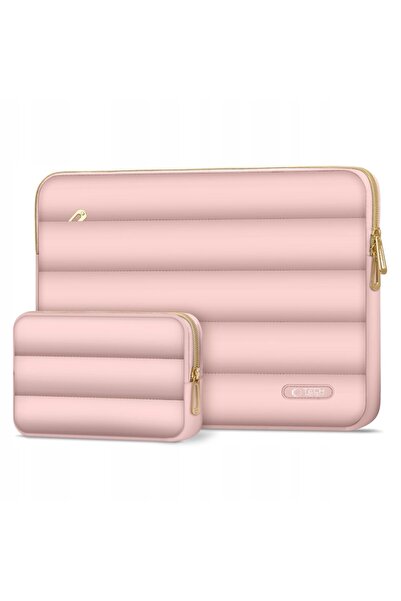 Tech-Protect Husă pentru laptop Puffy 15-16 inci Roz