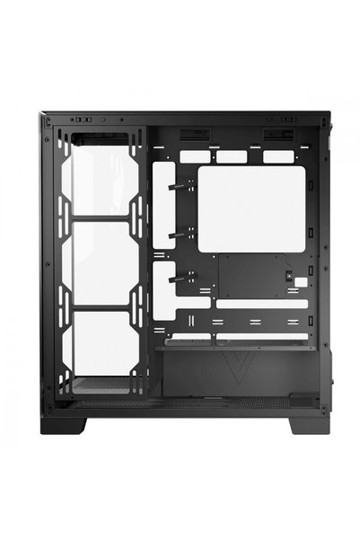 NO BRAND Carcasă MODECOM Volcano Space Midi Negru