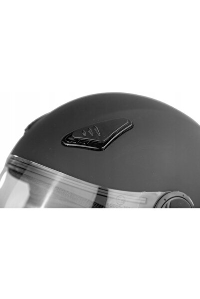 NO BRAND Cască moto TORQ TORQ-202 Negru (mărimea M)