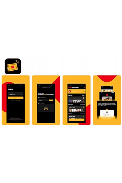 Kodak Ramka digitală RCF-1018W 10.1 Maro