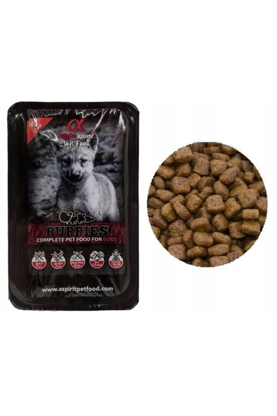 NO BRAND Mancare pentru caini ALPHA SPIRIT Peru cu pestele 45 x 210 g