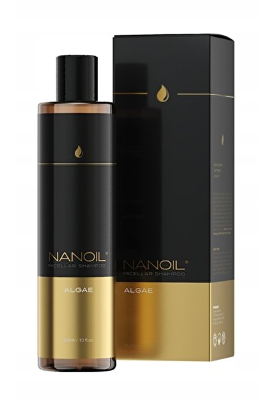 NO BRAND Șampon pentru păr NANOIL cu alge marine 300 ml