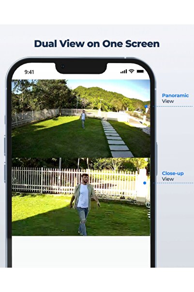 ReoLink Cameră TrackMix Seria P760 de exterior, LAN, Cameră rotativă
