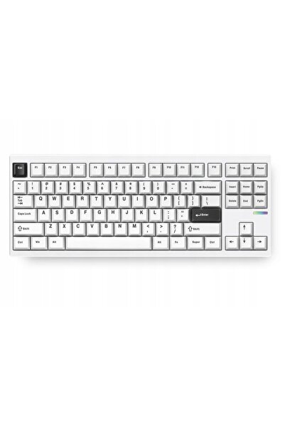 NO BRAND Tastatură MCHOSE MC-GX87-A5 Albă