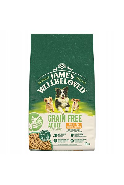 James Wellbeloved Hrană pentru câini Fără cereale Monobăițică cu curcan 10 kg