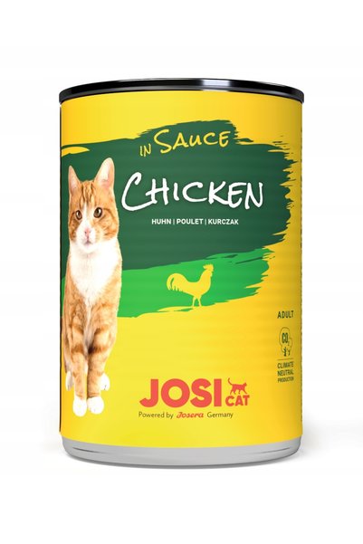 NO BRAND Hrană pentru pisici JOSICAT Pui în sos 415g