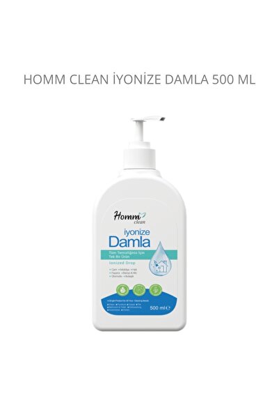 HOMM BİTKİSEL ÜRÜNLER HOMM CLEAN İYONİZE DAMLA 500 ML