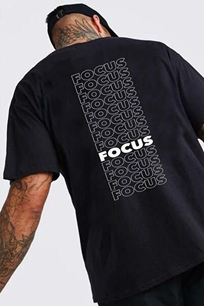 JANTIL MODA 🔥   Black Unisex Oversize 100% Cotton Crew Neck Short Sleeve T-S...