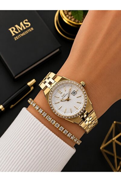 RMS Romanson Premium Special Design Cord 2 Years Guarantee 5 Atm Women Wrist ...
