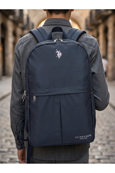 U.S. Polo Assn. حقيبة ظهر مدرسية للجنسين، حقيبة سفر يومية PLCAN26161-162-163-164