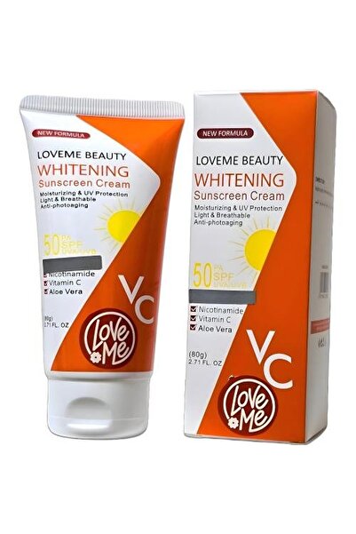 LOVEME BEAUTY - Sunscreen Cream with Vitamin C for Body and Face 80 g