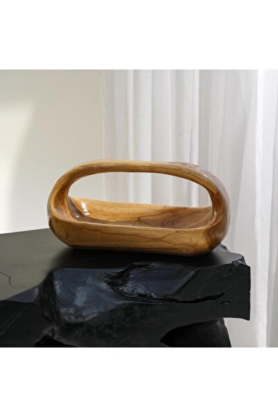Generic Kurven Wooden Decorative Bowl