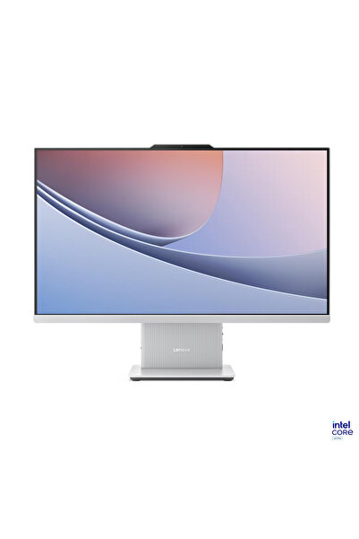 LENOVO جهاز IdeaCentre 24ILL11 الكل في واحد، معالج Intel Core Ultra 7-256V، ذاكرة وصول عشوائي 16 جيجابايت، قرص صلب SSD بسعة 1 تيرابايت، رسومات Intel Arc 140V، شاشة لمس 23.8 بوصة بدقة FHD 1920x1080 من نوع IPS، لوحة مفاتيح سلكية + ماوس، نظام تشغيل Dos مجاني - لون رمادي سحابي