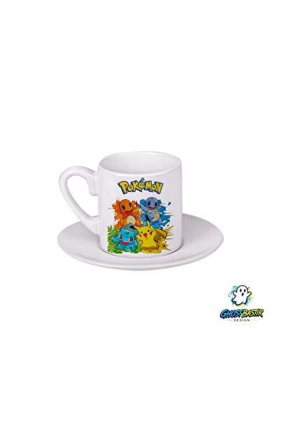 Ghostbastır Design Pokemon Turkish Coffee Cup 0160