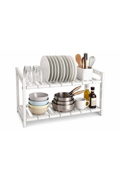 Generic Dunekart Heavy Duty Expandable Kitchen Sink Dish Rack – Adjustable 2-...