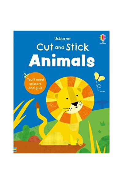 Usborne Cut And Stick Animals - Jessica Greenwell