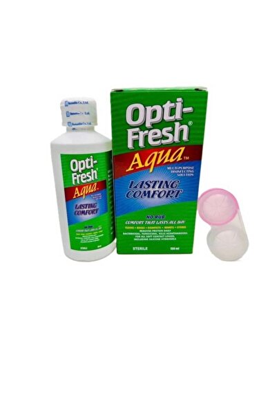 OPTIFRESH Opti Fresh 120ml Contact Lens Solution | Lens Cleaner & Disinfectan...
