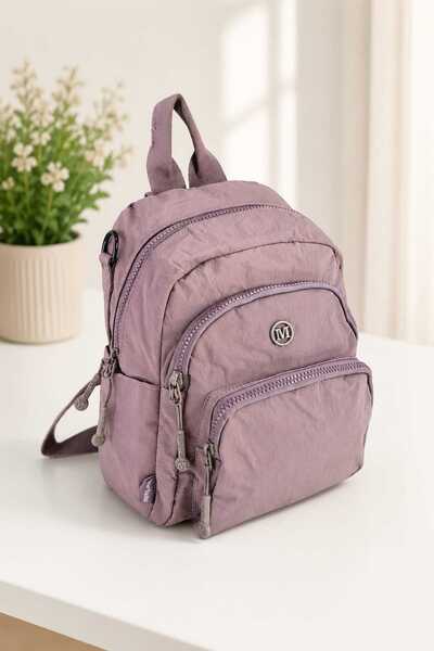 Vona Bags Crinkle Fabric Women's Backpack M19