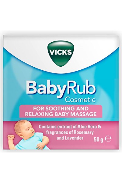 Vicks BabyRub Unguent pentru bebeluși, Calmant și confortabil pentru masaj, 1...