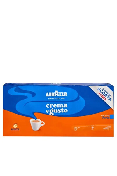 LavAzza Cafea măcinată italiană Crema e Gusto Forte 4 x 250g