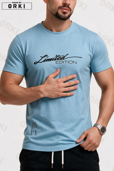 EFFRENATU Limited Edition Printed Oversized Unisex T-Shirt & Black Shorts Set